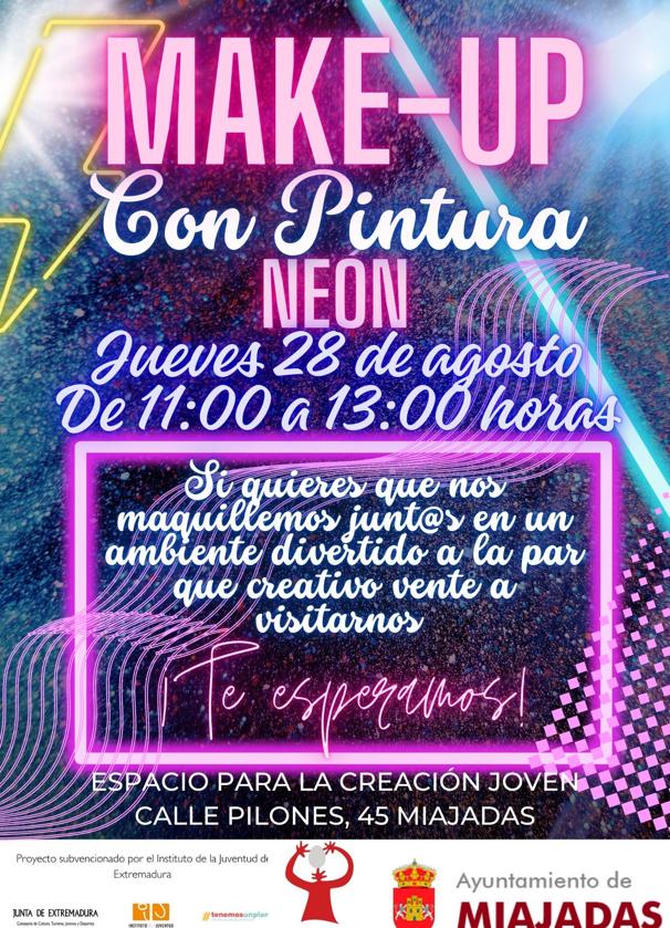 El ECJ acoge un Taller de Make Up Neón