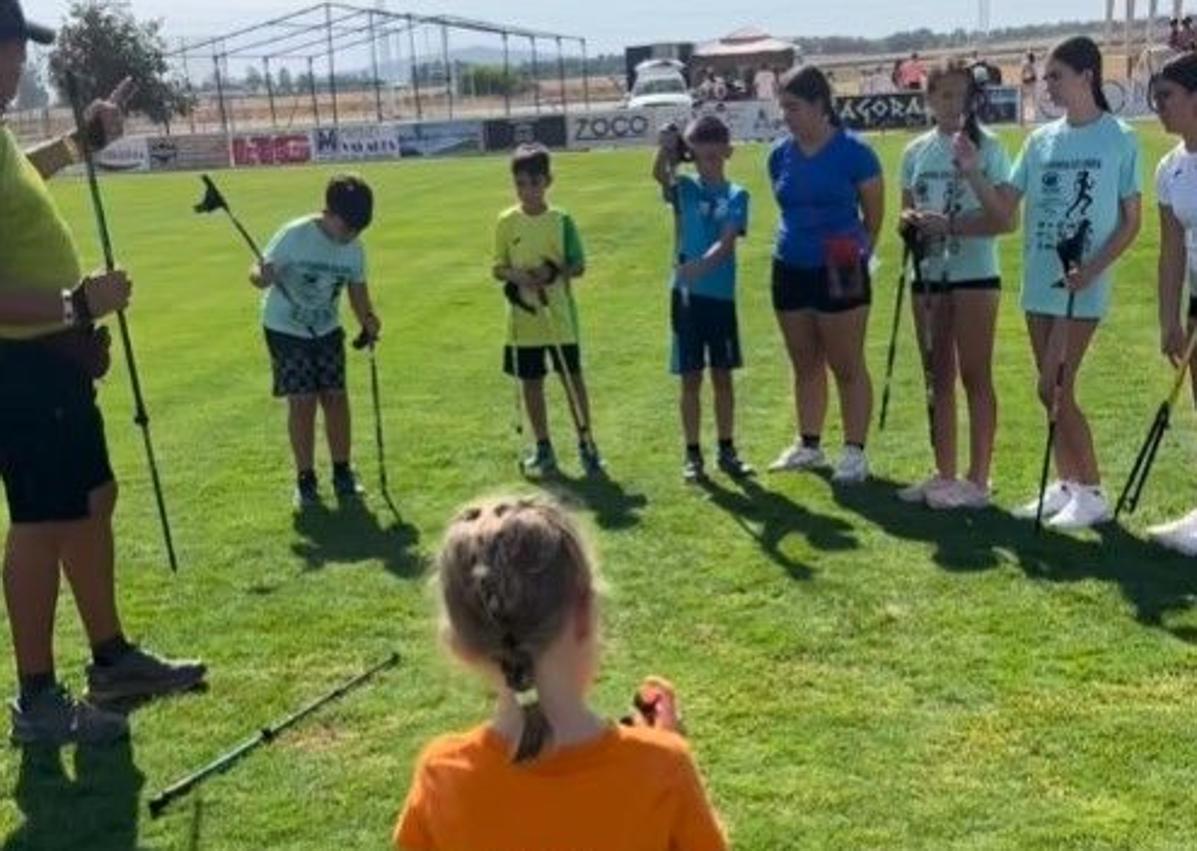 Imagen secundaria 1 - El deporte brilla en Miajadas con el Programa de Activación Rural Federativa