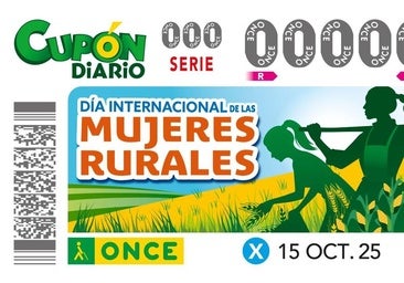 Cupón dedicado al 'Día Internacional de las Mujeres Rurales'.