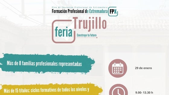 Miajadas participará en la II Feria de FP del CPR de Trujillo