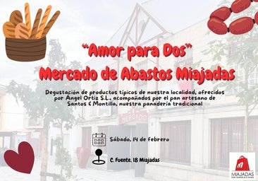 El Mercado de Abastos de Miajadas celebra San Valentín