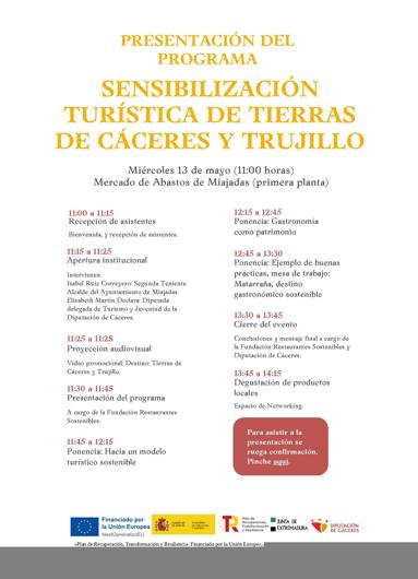 Imagen principal - Un programa de actividades gratuitas pondrá en valor el patrimonio y la gastronomía de Tierras de Cáceres y Trujillo