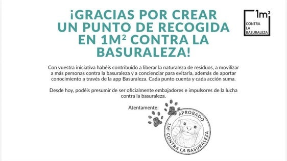 Diploma recibido.