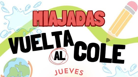 Miajadas da la bienvenida al nuevo curso escolar con una tarde lúdica para los más pequeños