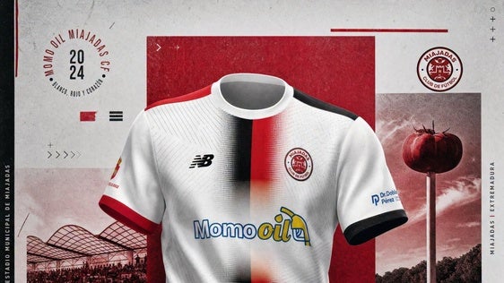 Pasión, identidad e historia: El Momo Oil Miajadas CF presenta sus nuevas equipaciones para la temporada 2026/27