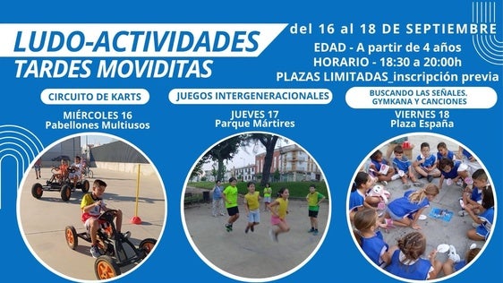 Miajadas se vuelca con la Semana Europea de la Movilidad con ludoactividades y una gran ruta ciclista