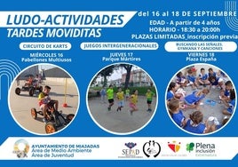 Miajadas se vuelca con la Semana Europea de la Movilidad con ludoactividades y una gran ruta ciclista