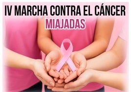 Miajadas se prepara para celebrar la IV Marcha Contra el Cáncer el próximo 24 de octubre