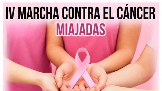 Miajadas se prepara para celebrar la IV Marcha Contra el Cáncer el próximo 24 de octubre