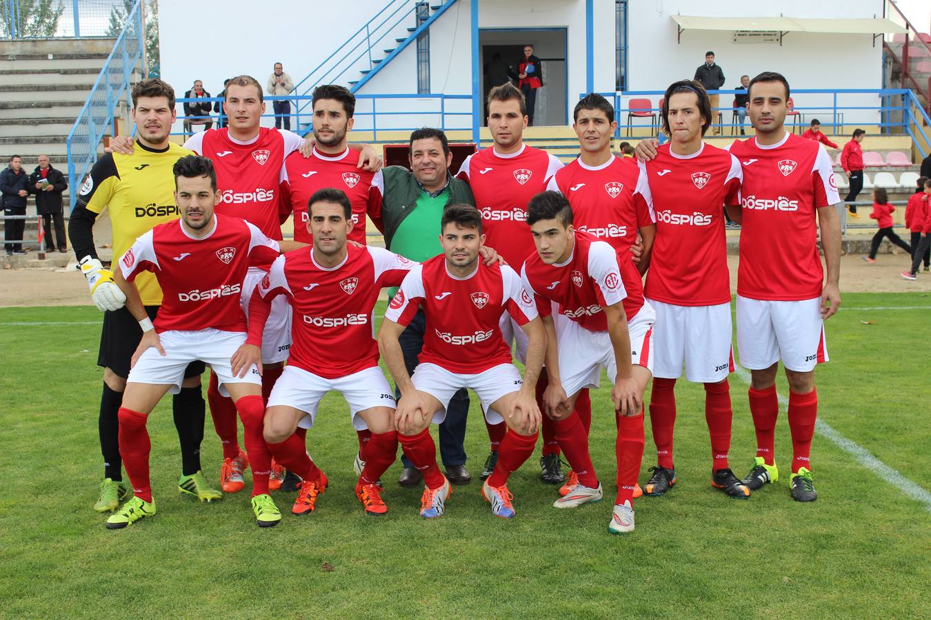 Equipo titular del CD Miajadas Jairo Pino