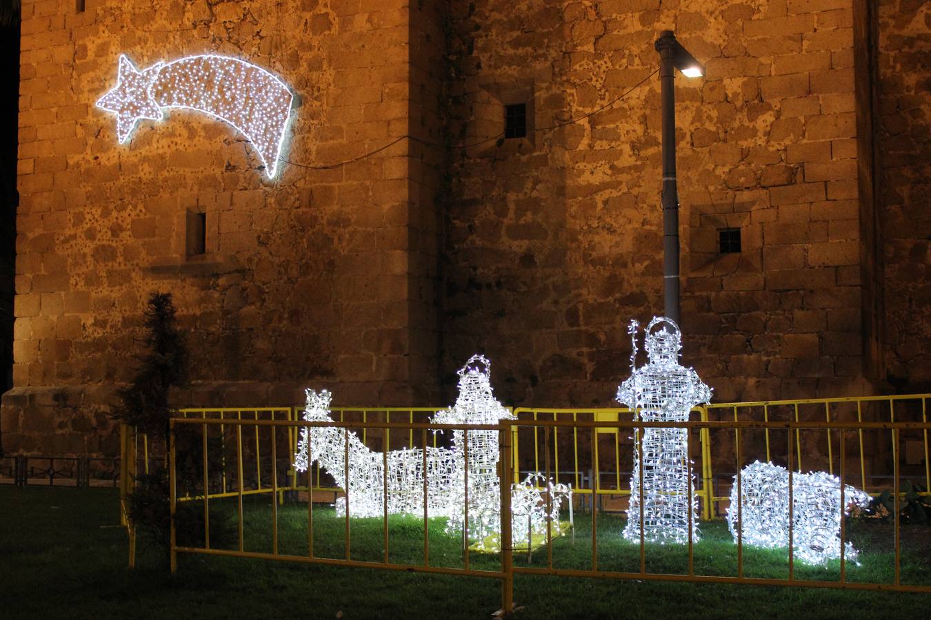 Portal de belén en la Iglesia de Santiago Apóstol 