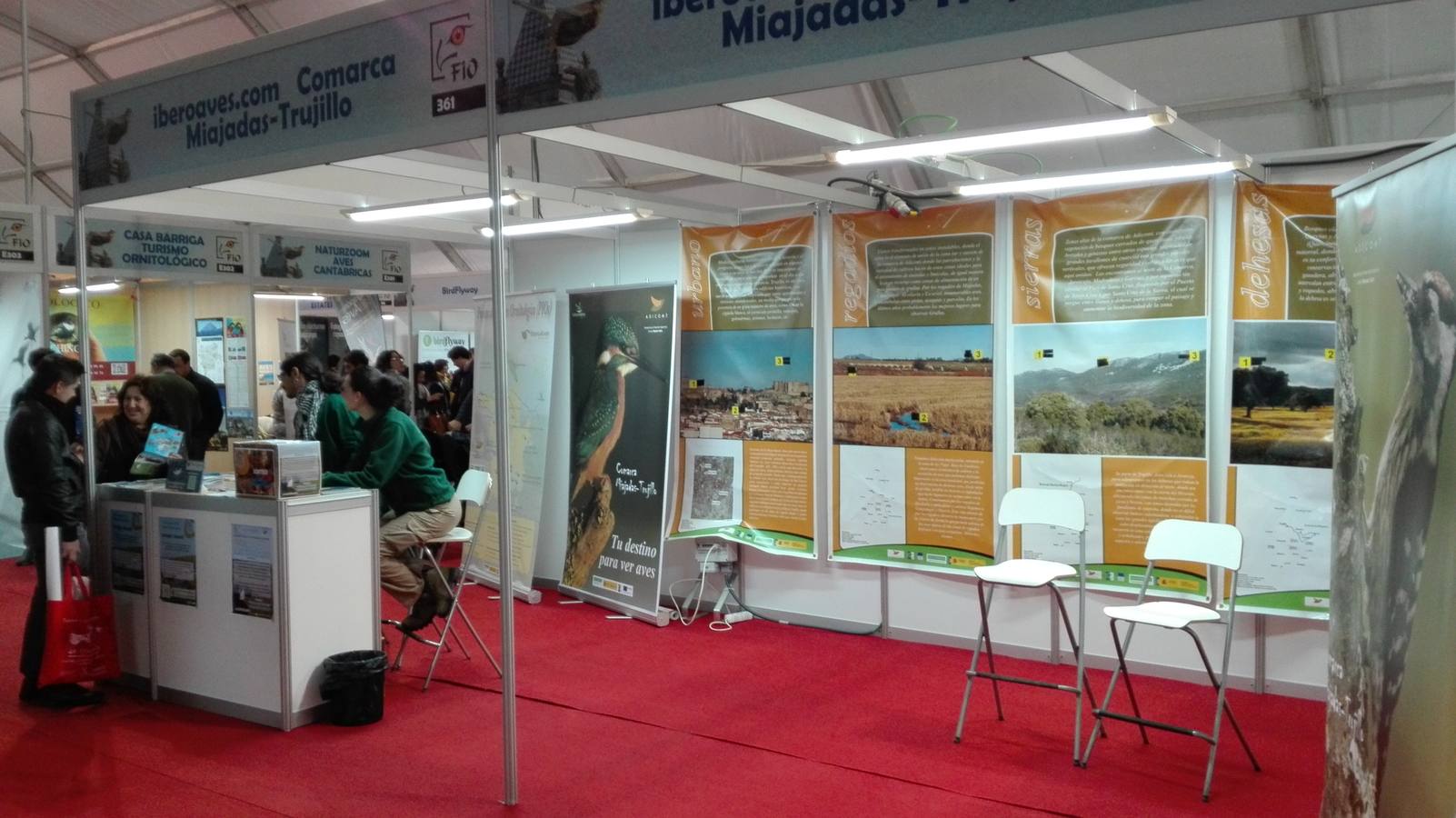 Stand de Adicomt en la feria. 