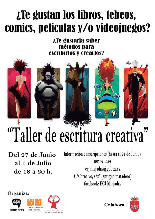 Cartel del taller. 