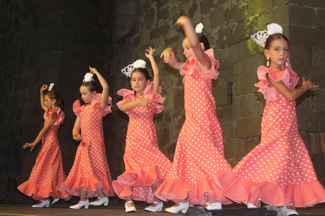 Bailaoras de la Academia de Baile Inma Mera. 