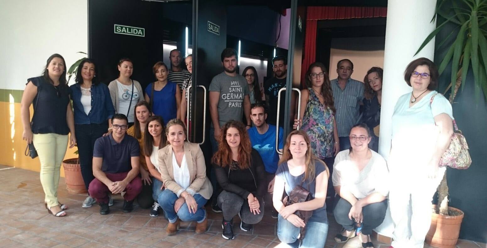 Alumnos de la lanzadera de empleo. 