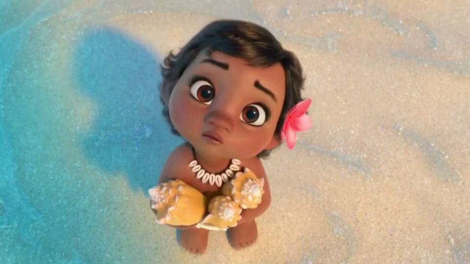 Secuencia de la película 'Vaiana'. 