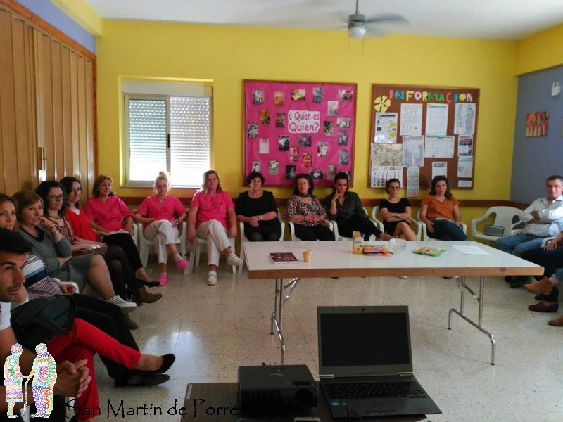 Trabajadores en una de las jornadas de formación. 