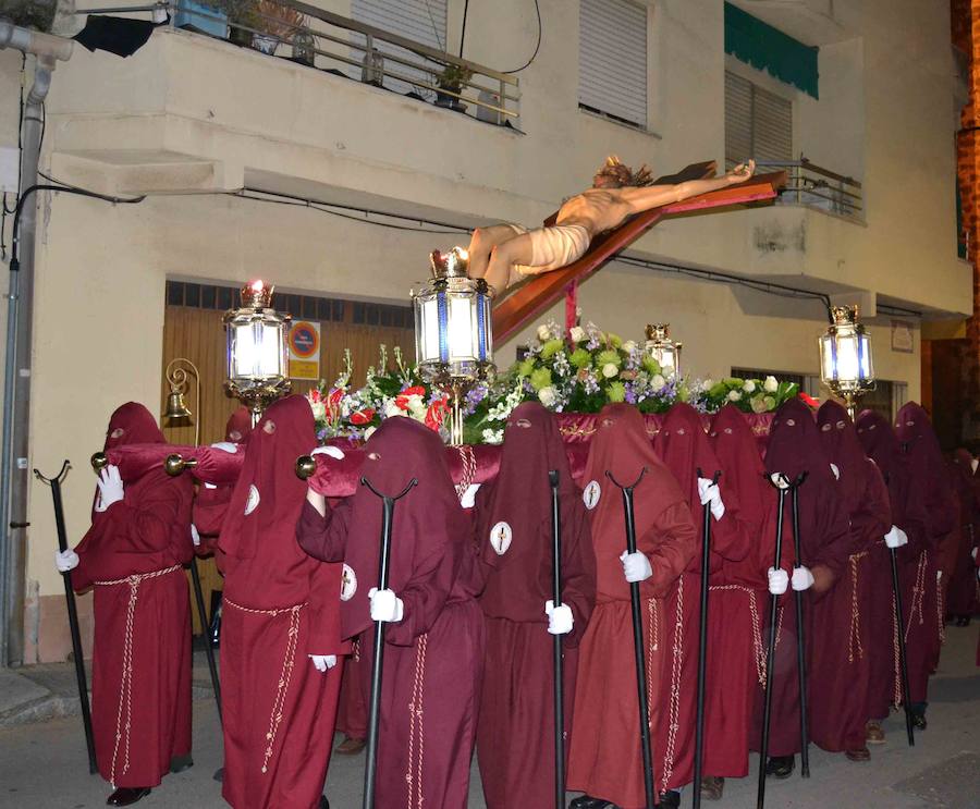 Imagen de archivo de una de las procesiones del Viernes Santo. 