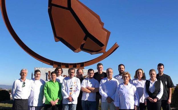 Profesionales del sector de la localidad que participarán en las actividades programadas 