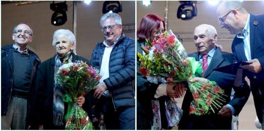 Martina y Joaquín durante el reconocimiento. 