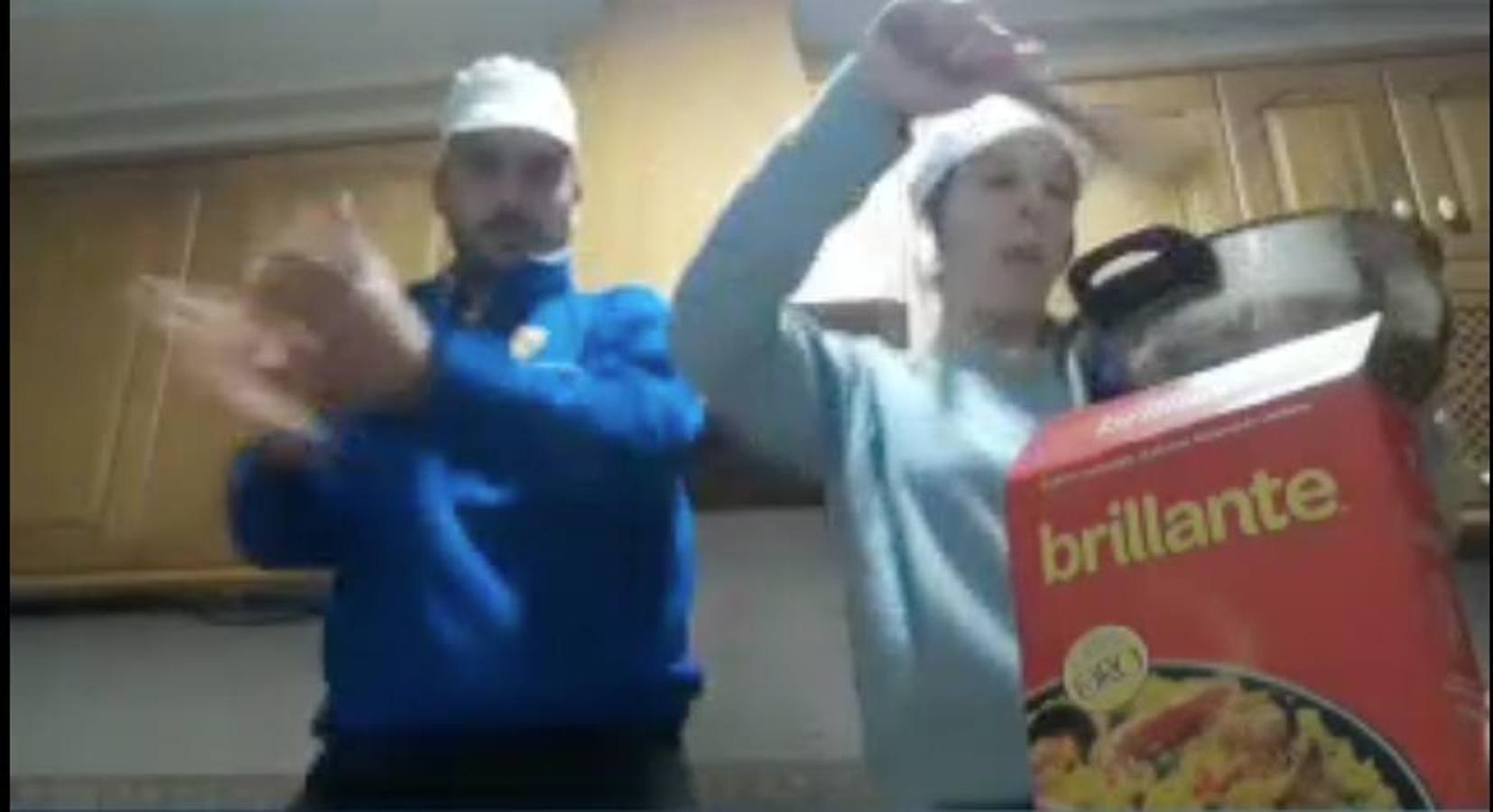 Fotos: Los monesterienses celebran la Fiesta de la Primavera desde casa