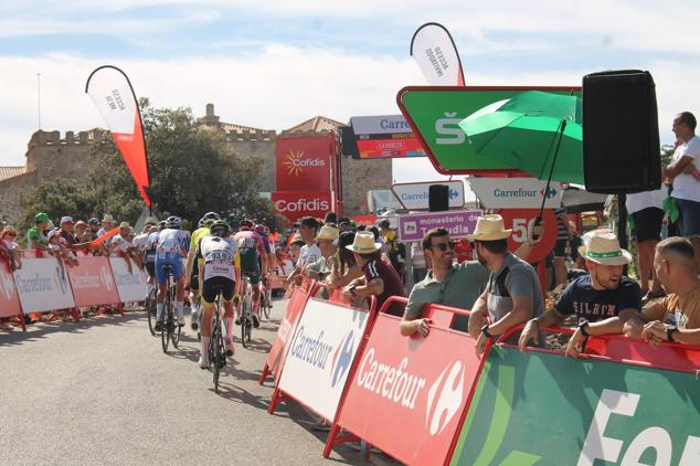 Ambiente en la subida a Tentudía