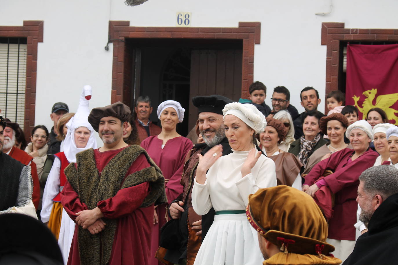 En imágenes, el II recibimiento de Carlos V en Monesterio