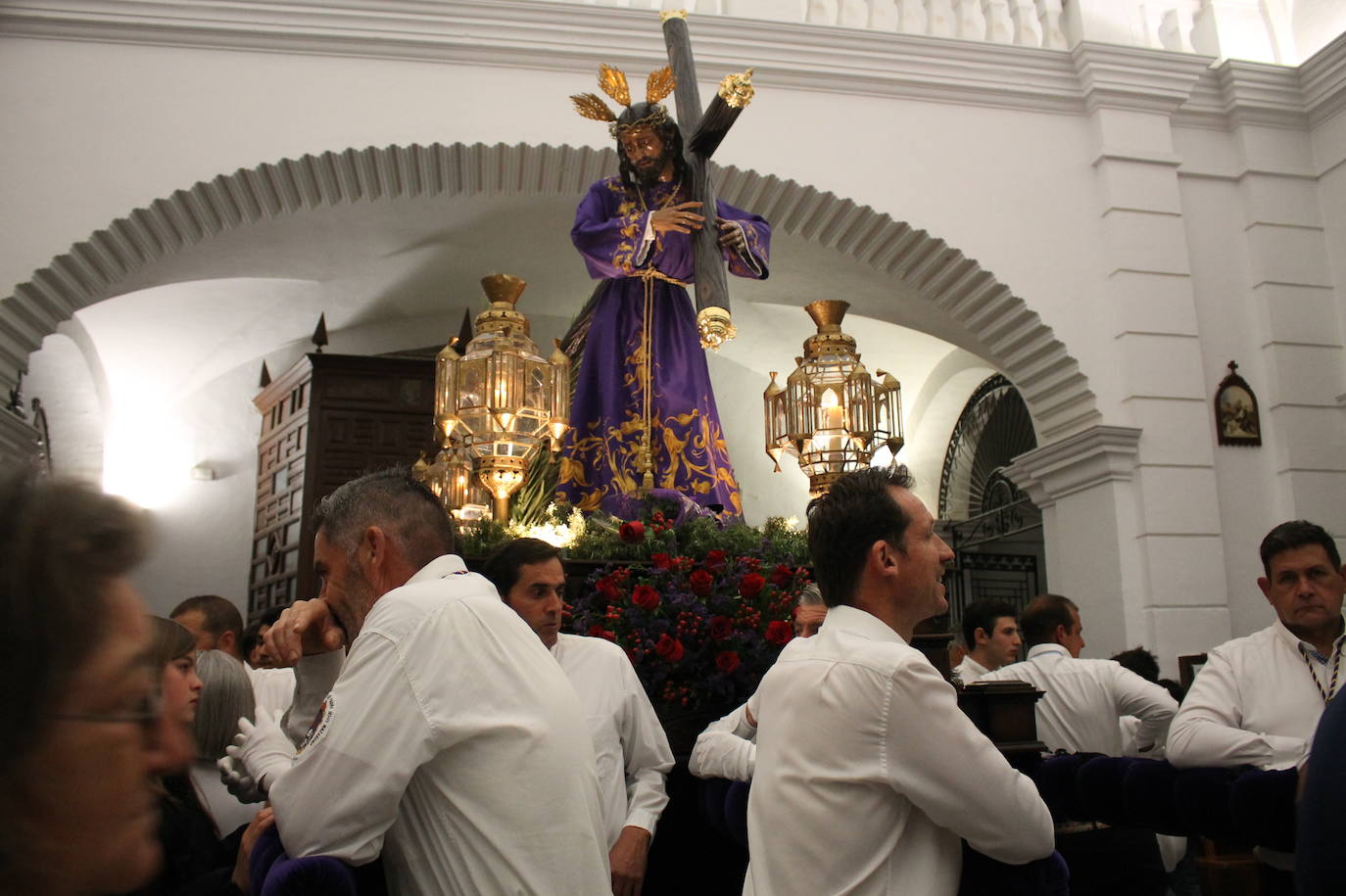 En imágenes, la procesión de Nuestro Padre Jesús Nazareno