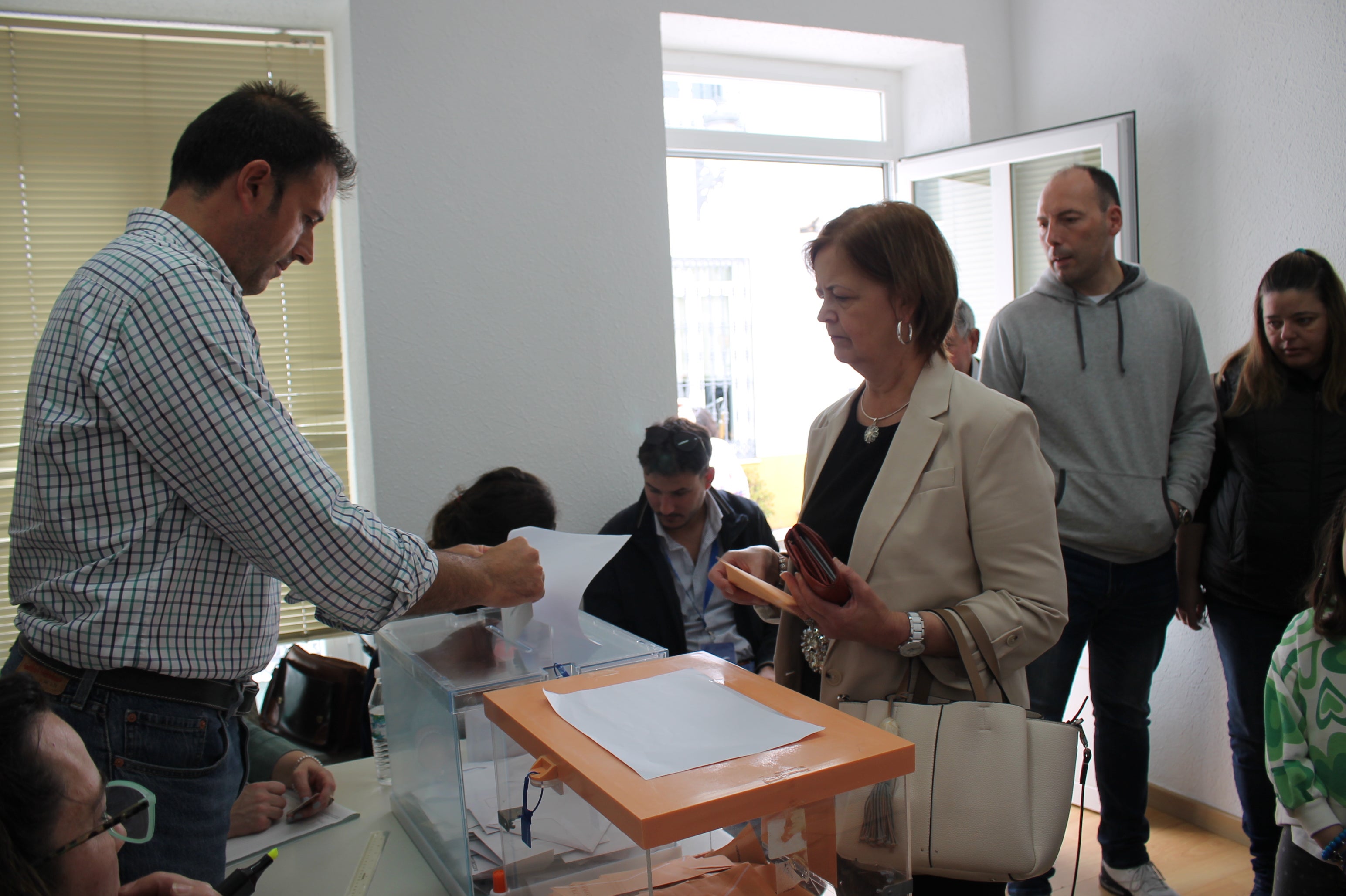 Jornada electoral en Monesterio