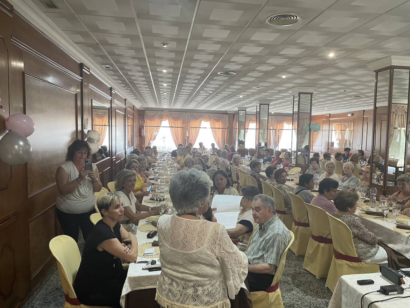 Comida de convivencia de las Mujeres Rurales 'Sierra de Aguafría' de Monesterio
