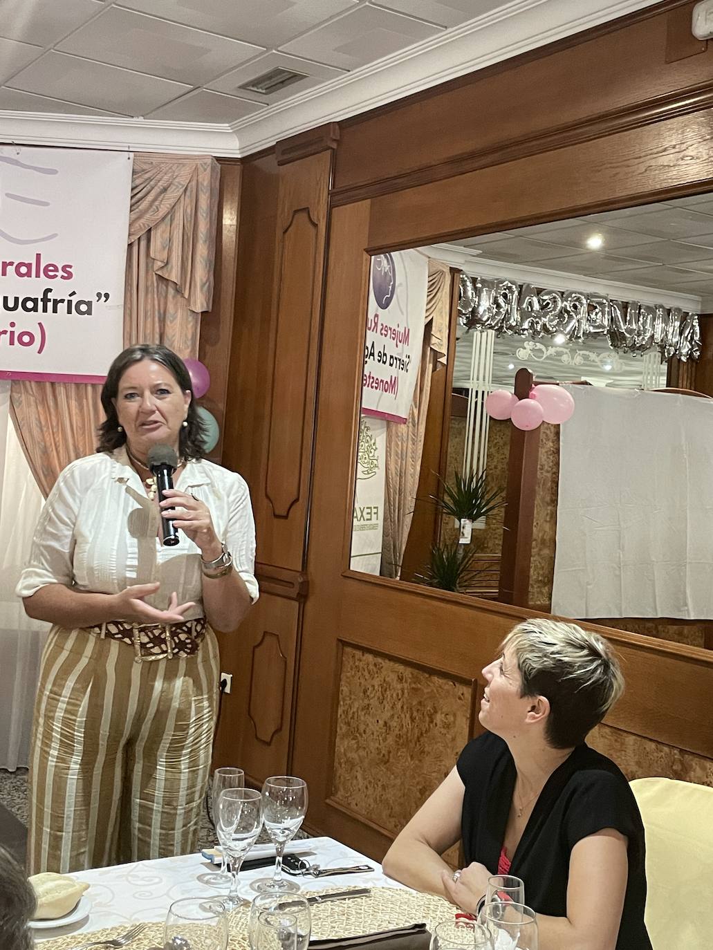 Comida de convivencia de las Mujeres Rurales 'Sierra de Aguafría' de Monesterio