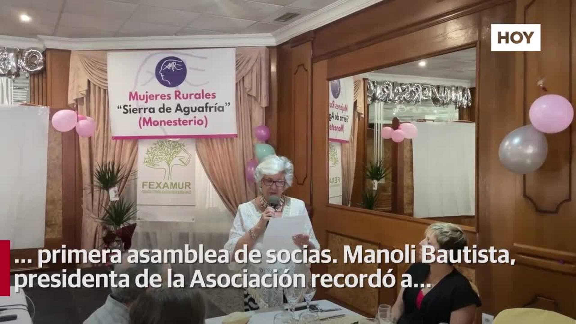 Las Asociación de Mujeres Rurales de Monesterio 'Sierra de Aguafría' celebra su 25 aniversario