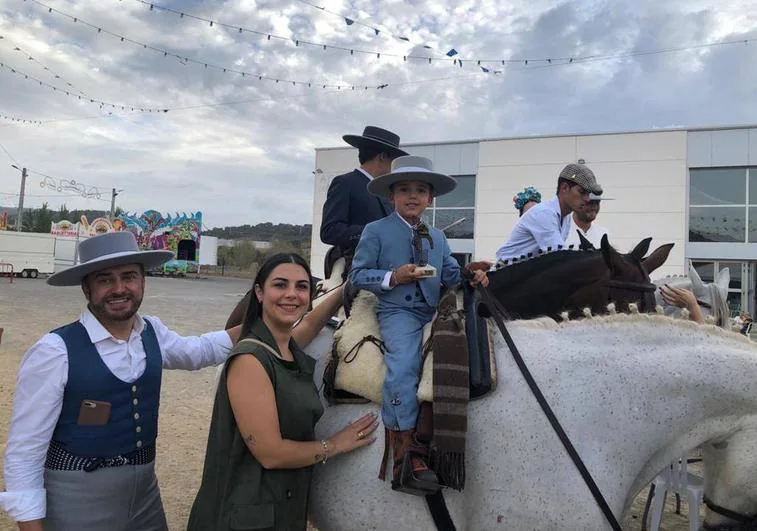 El paseo a caballo protagoniza el jueves de Feria en Monesterio