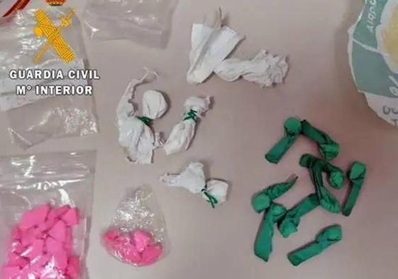 Droga que intervino la Guardia Civil en abril de 2022