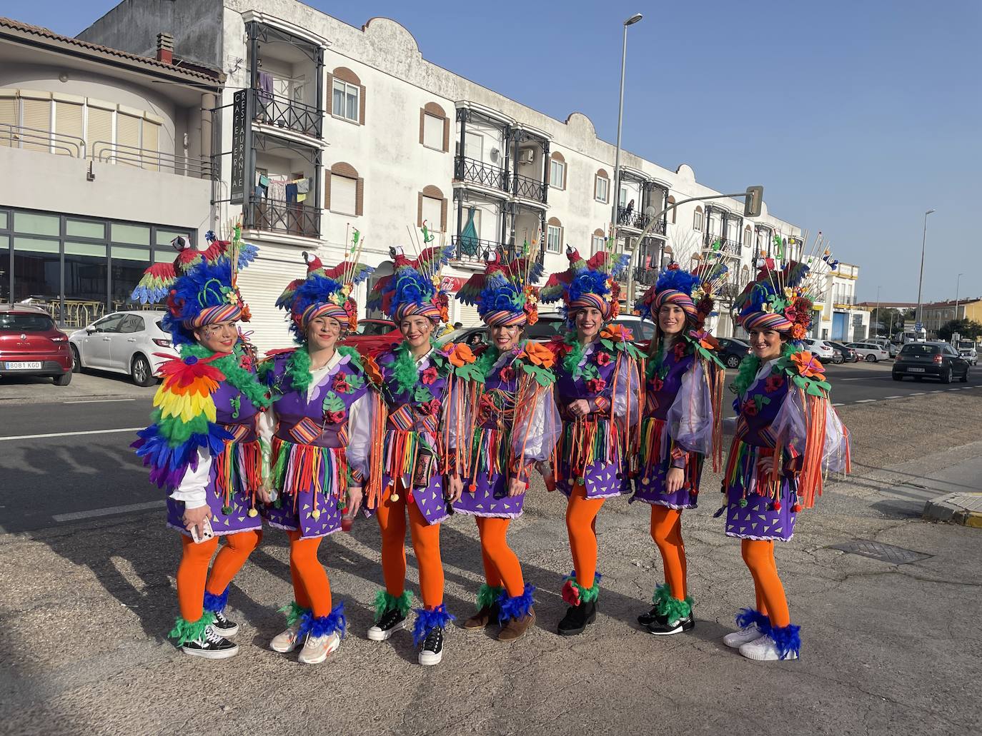 Desfile de Carnaval 2023 por las calles de Monesterio