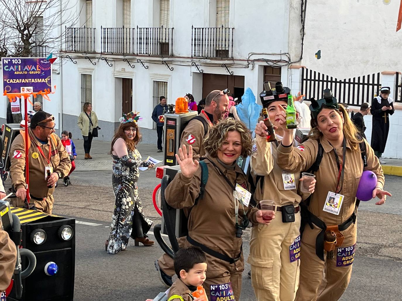 Desfile de Carnaval 2023 por las calles de Monesterio