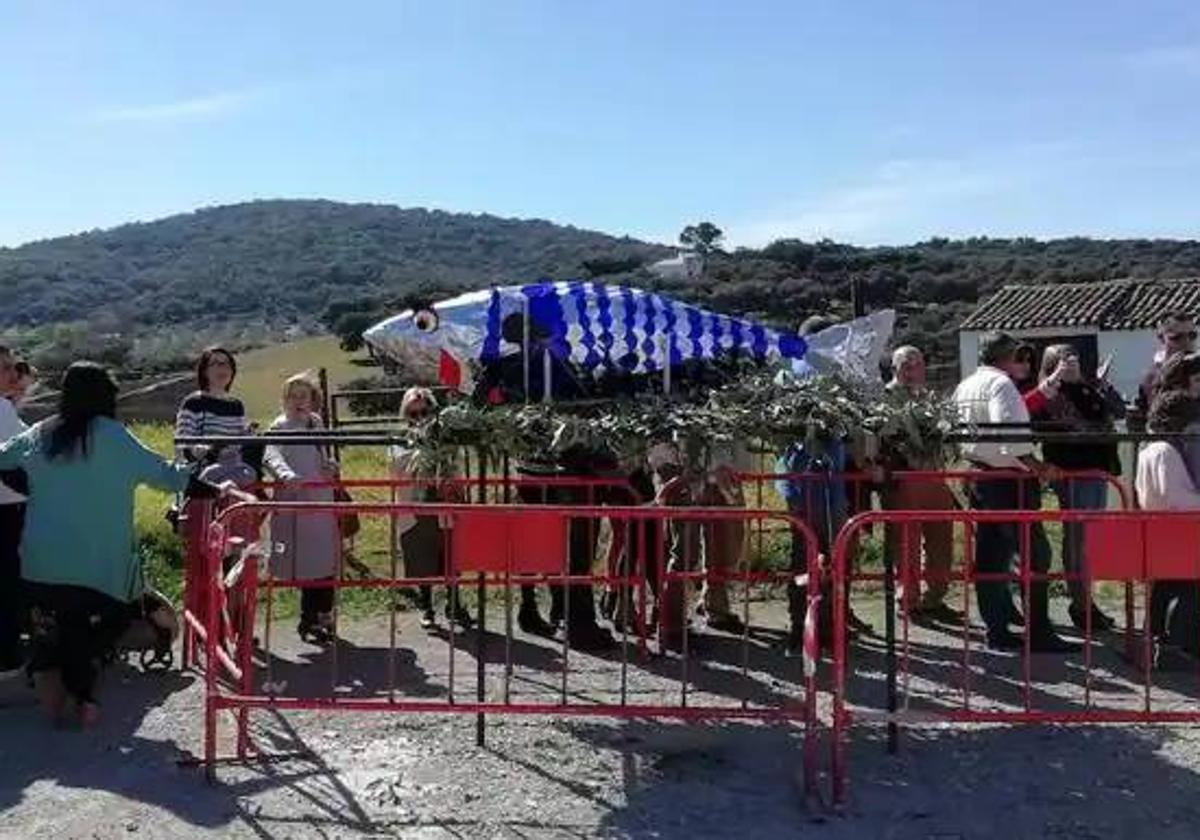 El entierro de la sardina cierra hoy el carnaval en Monesterio