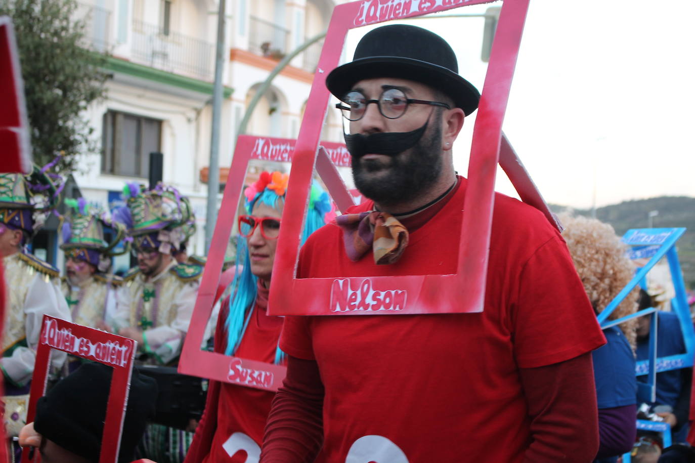 En imágenes, el pasacalles popular del Carnaval de Monesterio (Parte I)