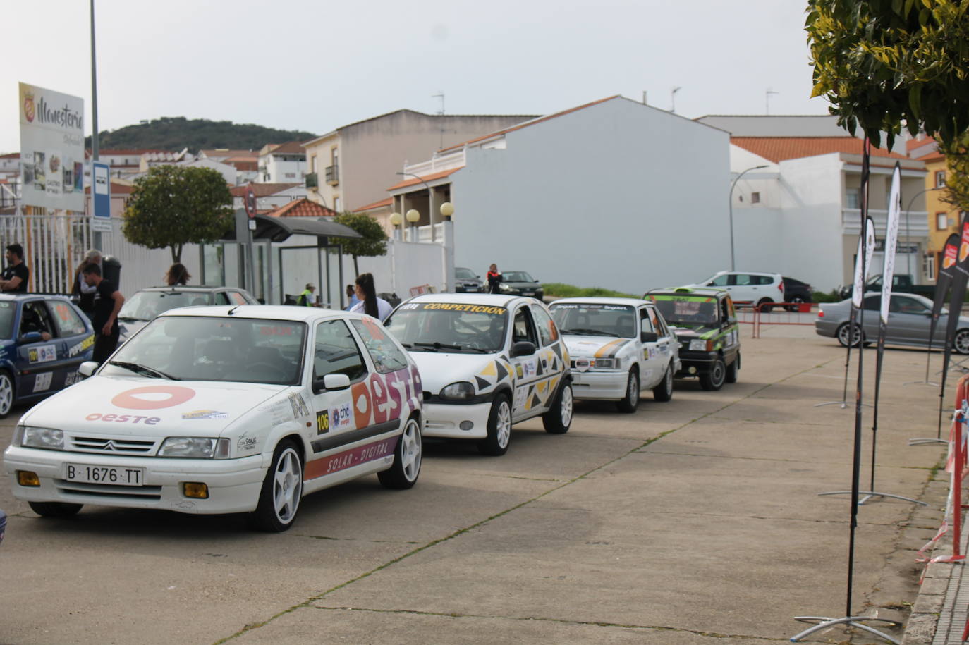Ambiente del RS Culebrín-Pallares a su paso por Monesterio