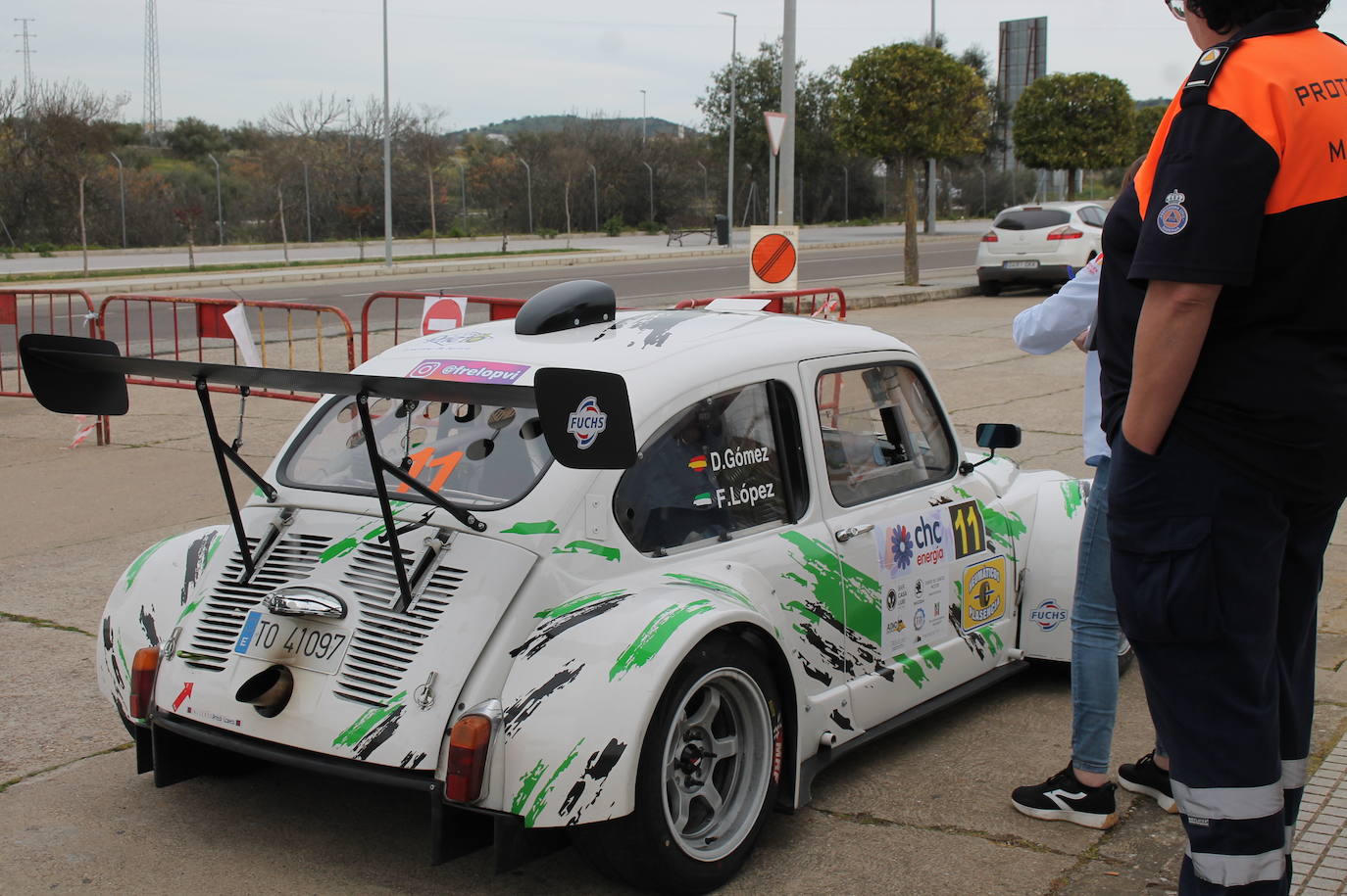 Ambiente del RS Culebrín-Pallares a su paso por Monesterio