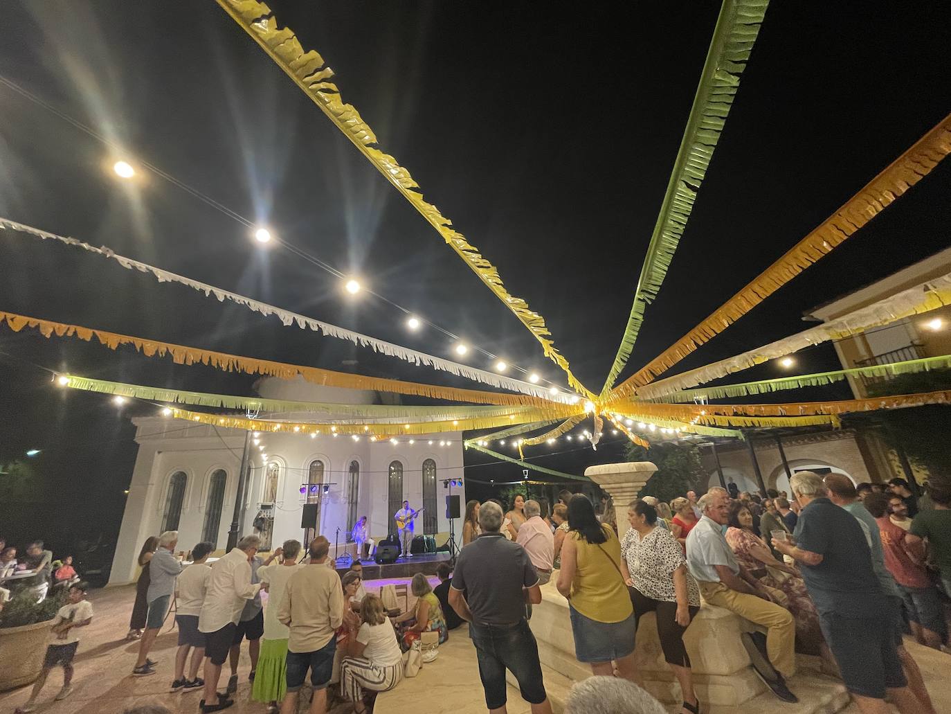 II Velá de la Virgen de Tentudía en la Plaza de la Ermita