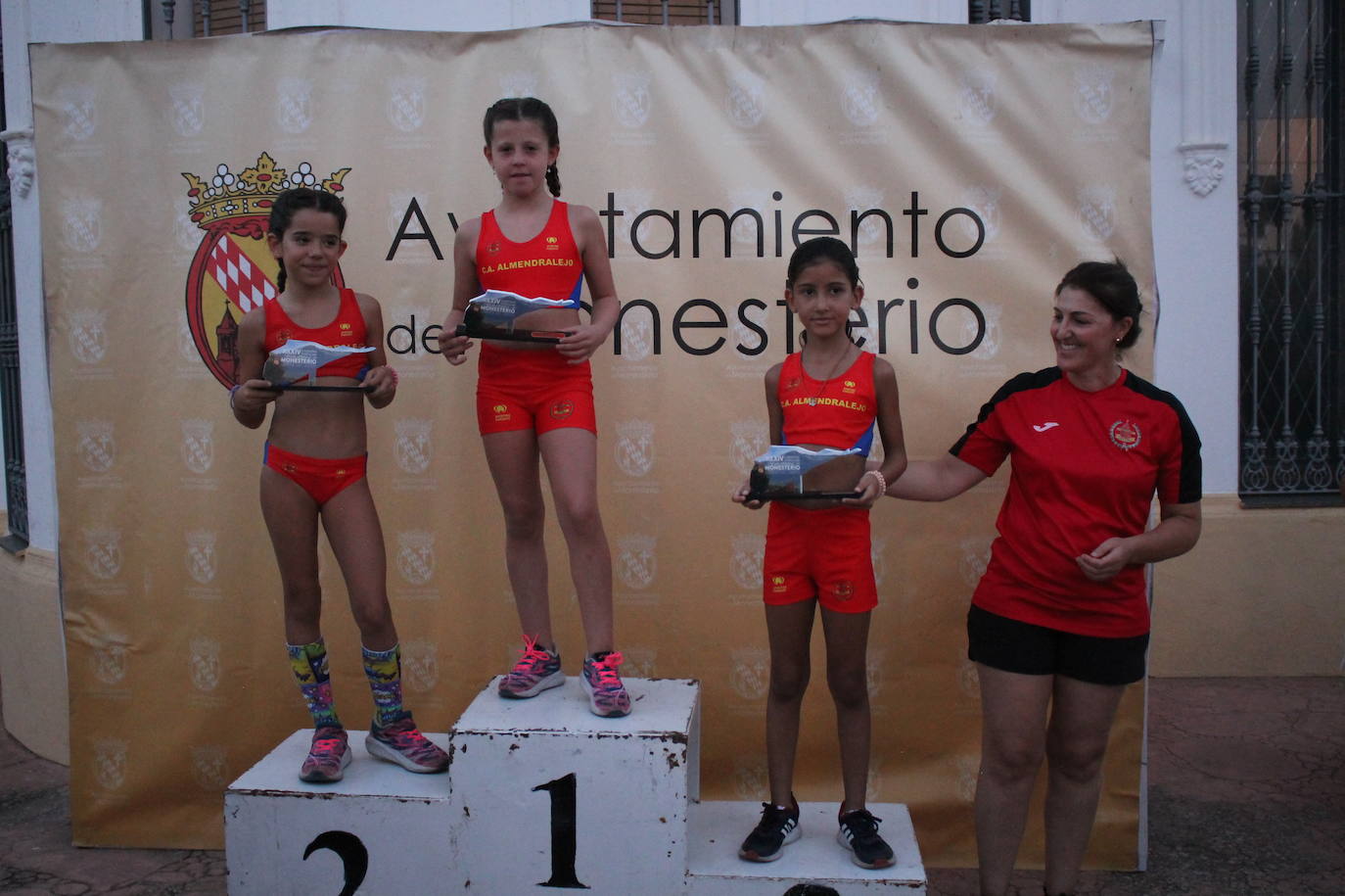 Fotos| Entrega de premios de II Milla Urbana de Monesterio