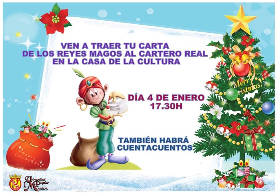 El Cartero Real recoge mañana las últimas cartas antes de la noche de Reyes