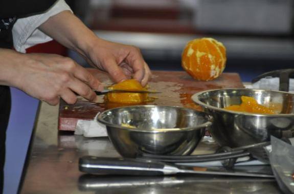 En la cocina