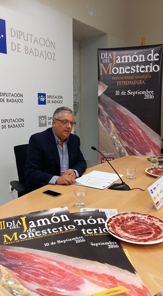 Anonio Garrote esta mañana, durante la presentación 