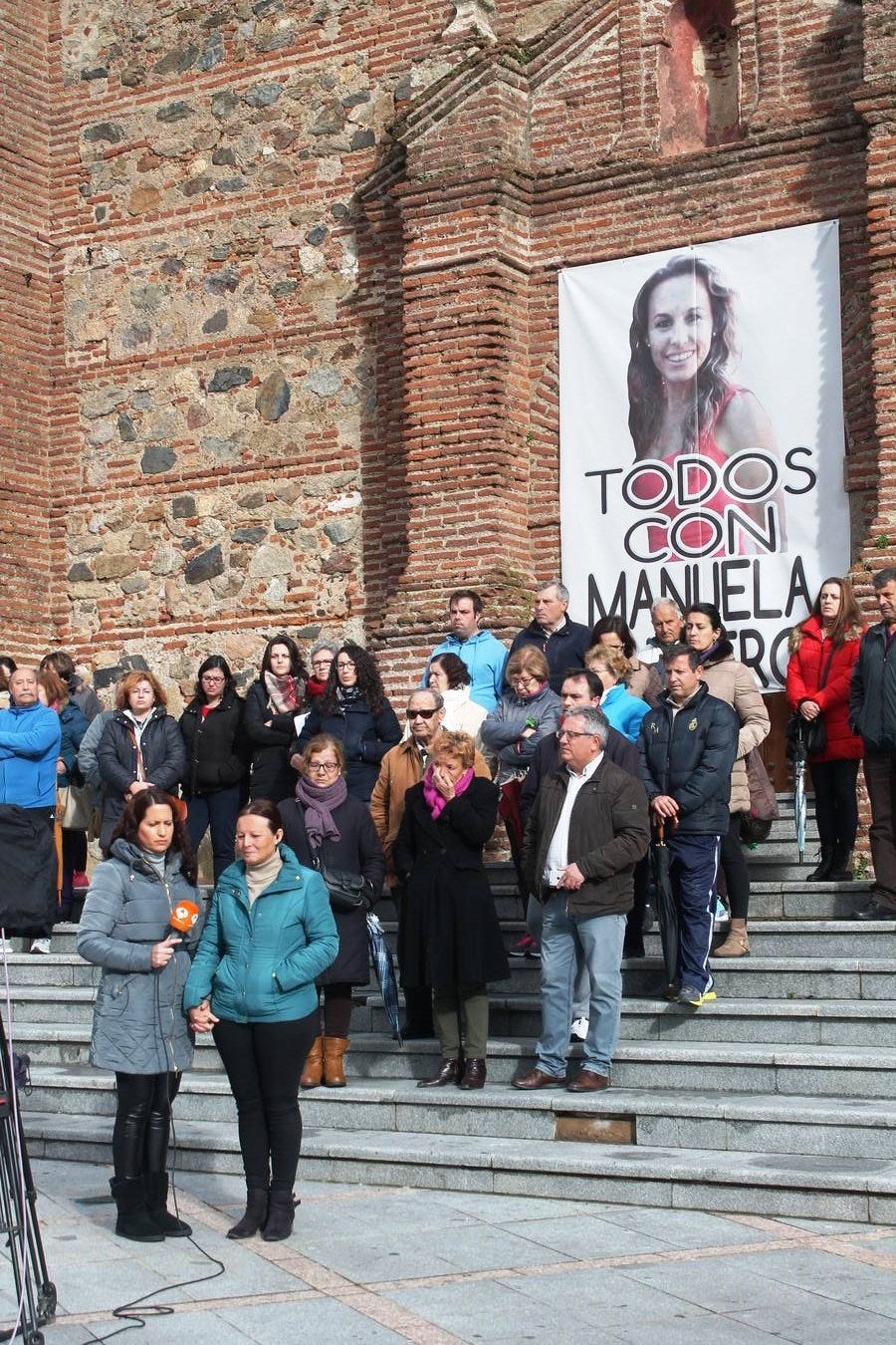 Familiares de Manuela Chavero tras conocer las últimas informaciones 
