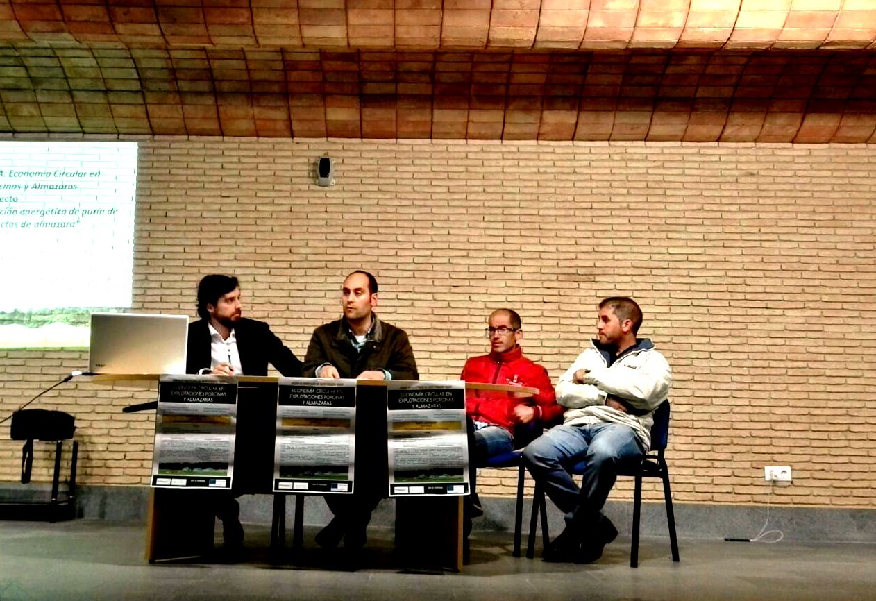 Durante la presentación del proyecto 