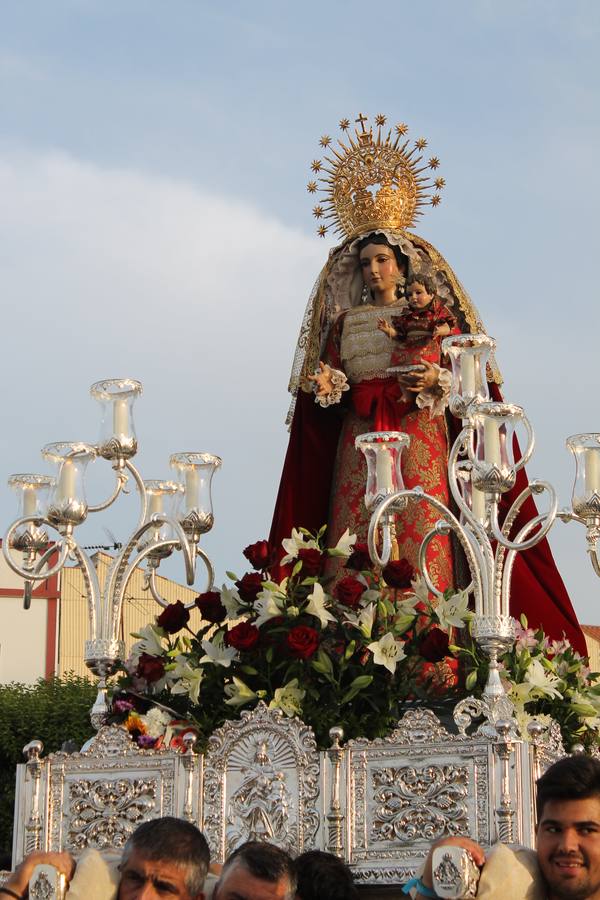 Imagen de la Virgen de Tentudía 
