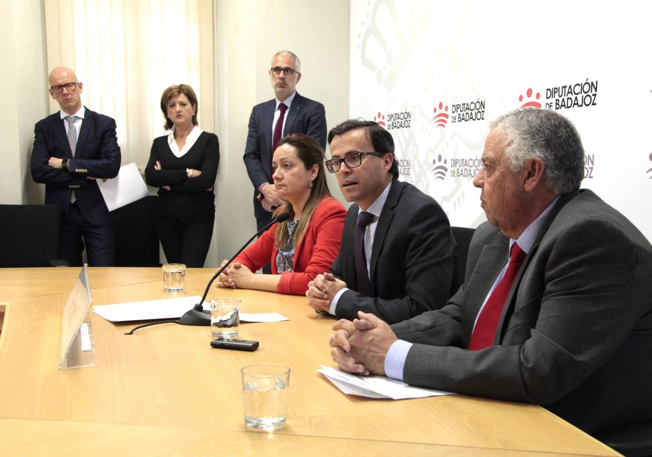 Gallardo durante la presentación del Plan 