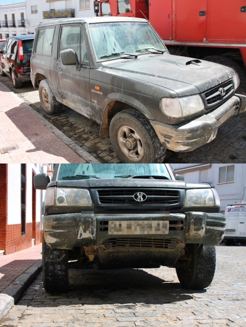 Estado en el que quedó el vehículo 